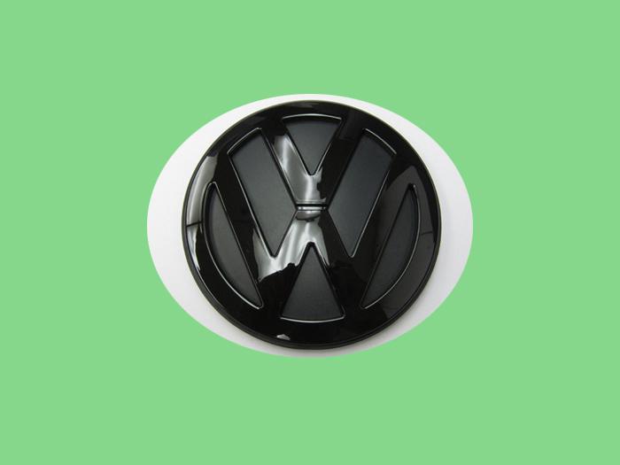 Gloss black rear trunk boot emblem badge vw golf mk4 gti 1.8t 2.0 tdi 4motion