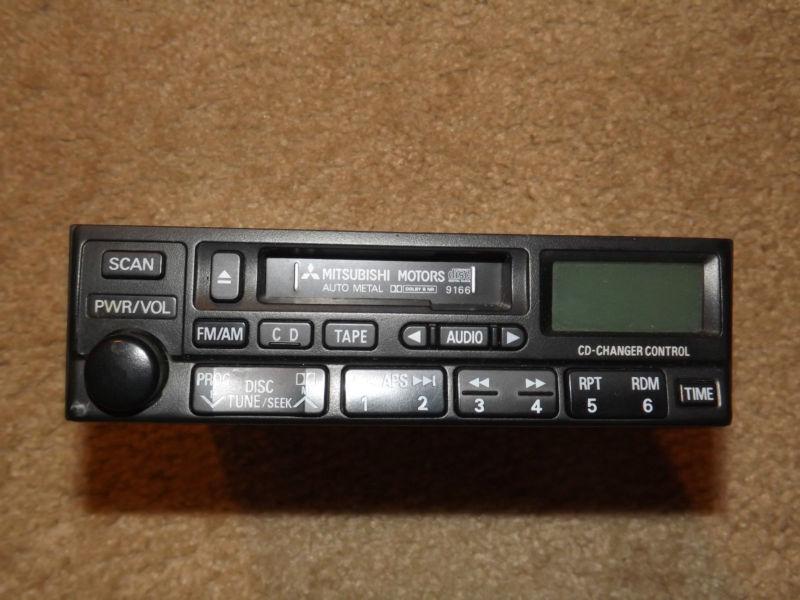 Mitsubishi galant oem radio (am/fm/cassette w/changer control)