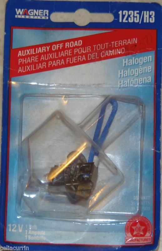 New nip auxiliary off road halogen bulb 1235/h3 12v bp1235/h3