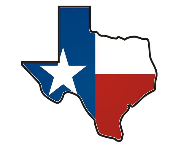 Texas state decal 5"x5" flag star map texan tx car vinyl sticker zu1