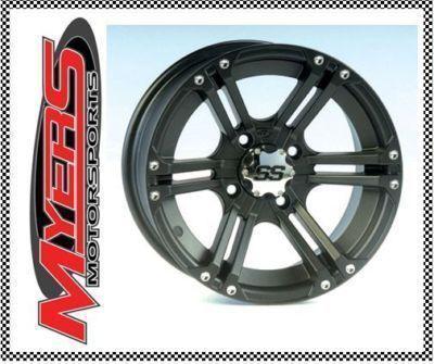 Kawasaki mule 2500 3000 4000 itp ss212 black wheels 14" utv wheels all 4