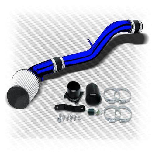 03-06 350z blue cold air intake induction kit w/washable stainless air filter