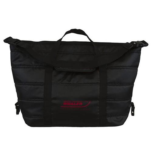 Boston whaler black 36-can puffy cooler duffel