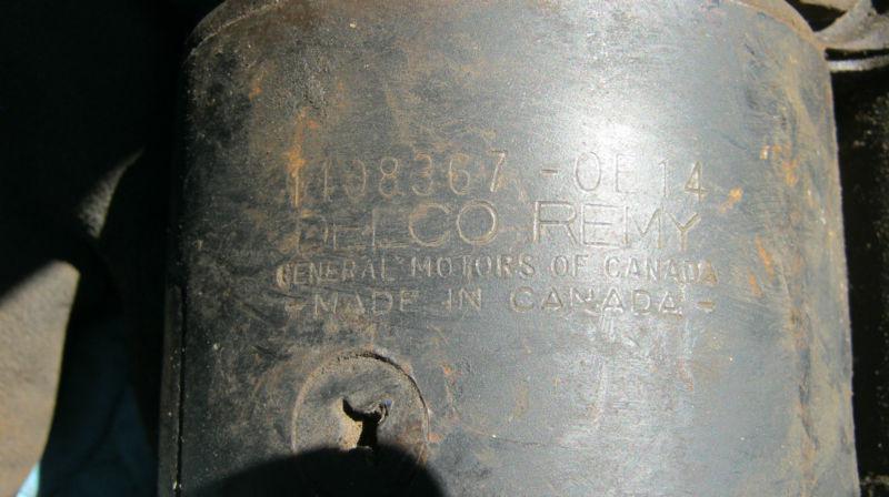 Chevy Starter 1108367 OE14 3 Hole Cast Nose, US $59.95, image 2