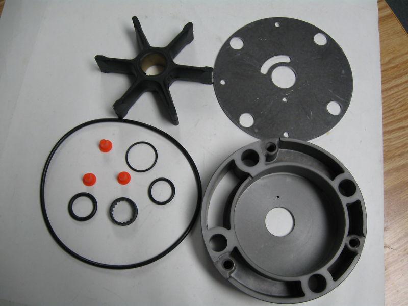 Water pump kit complete omc sterndrive 1964-86 except cobra 983218, 18-3386