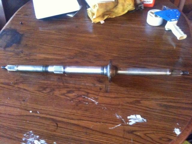 Honda atc 185s 185 1980-84 rear axle