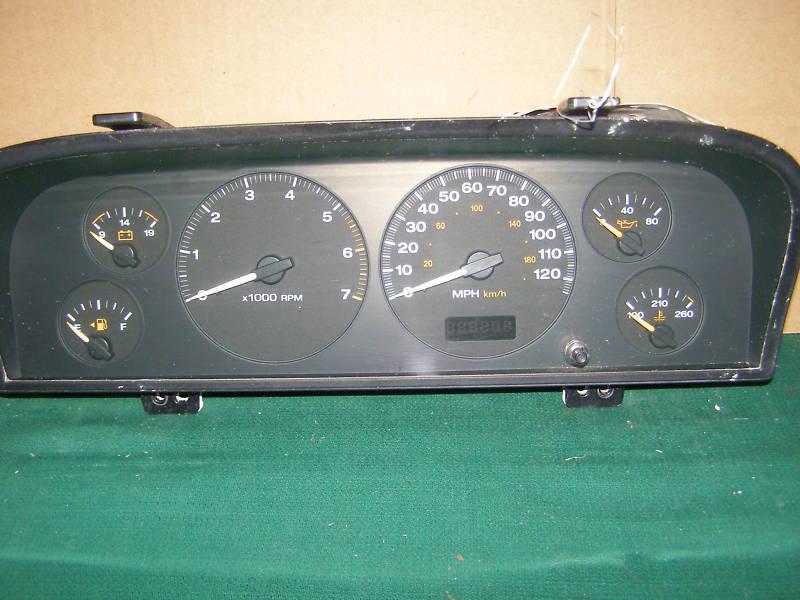 1996 jeep grand cherokee speedometer cluster    