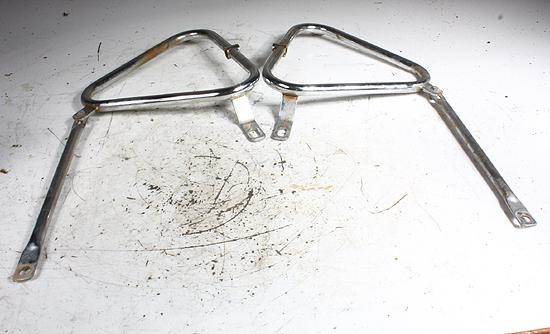 1982 kawasaki kz1100 kz1100a2 luggage box/rack mounts