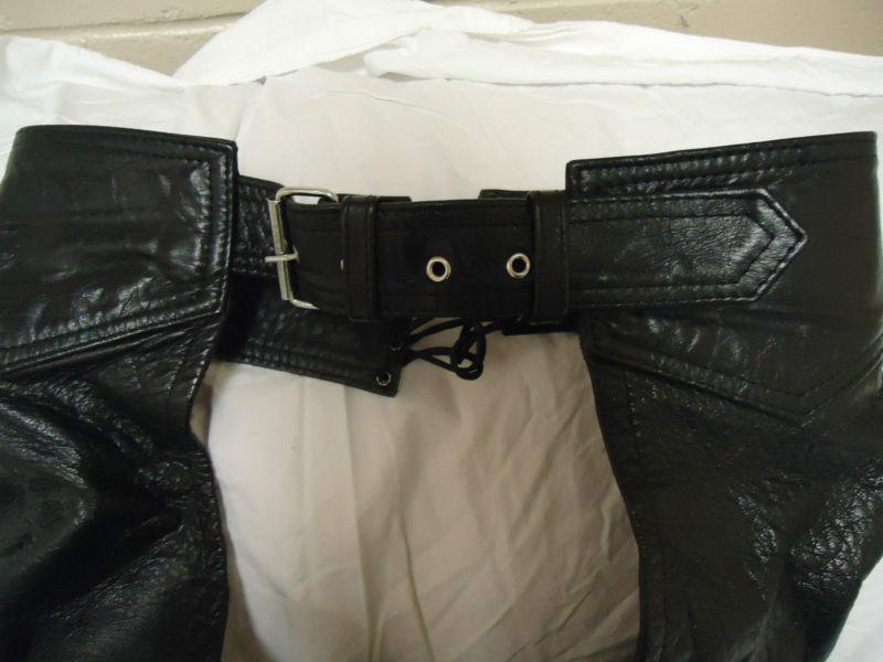 Leather Motocycle Chaps, US $14.99, image 3
