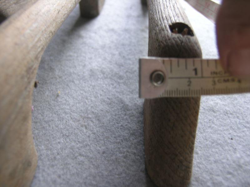 3 Teak Rail Handles Grab Bar Trim Marine Boat Yacht Wood Guard Deck Piece, US $10.00, image 4