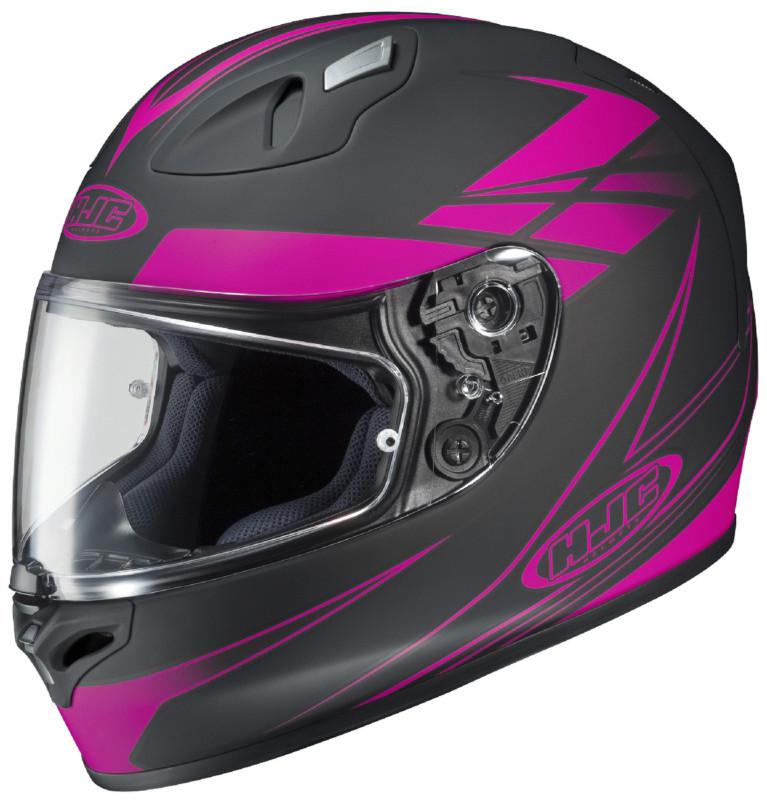 Hjc fg-17 force pink matte black small s sm sml motorcycle helmet