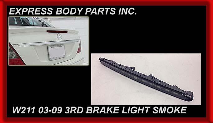 Led 2003-2009 w211 3rd third brake light smoke e320 e500 e55 e550 e e350 trunk