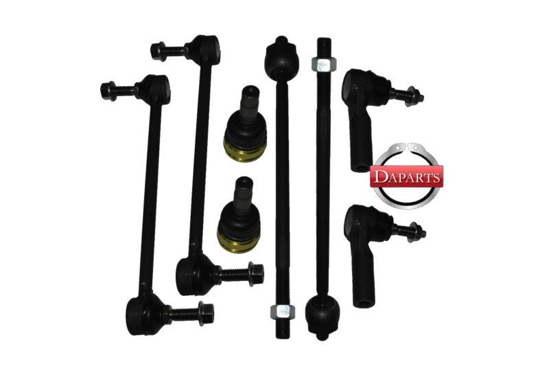 2009 Ford Mustang Front Suspension Steering Kit Ball Joints Tie Rod Ends RH & LH, US $128.79, image 2