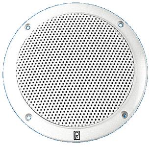 Polyplanar ma4055w 5 white round grill spkrs-80