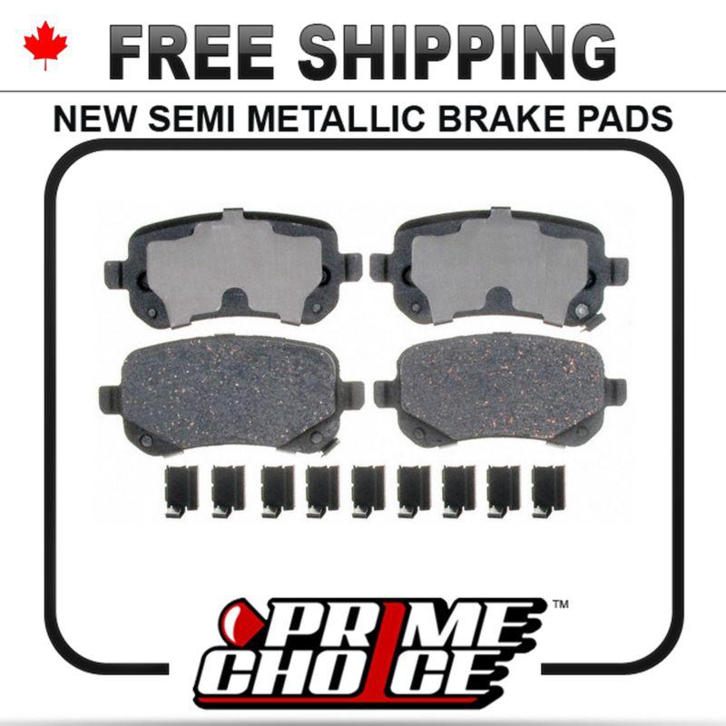Buy NEW PREMIUM COMPLETE SET OF REAR METALLIC DISC BRAKE PADS WITH SHIMS in ON, CA, for US 17.49
