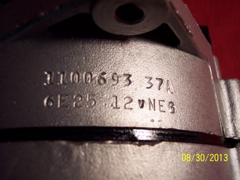 1100693 6E25 DELCO ALTERNATOR 1966 CORVETTE & CHEVELLE, US $185.00, image 5