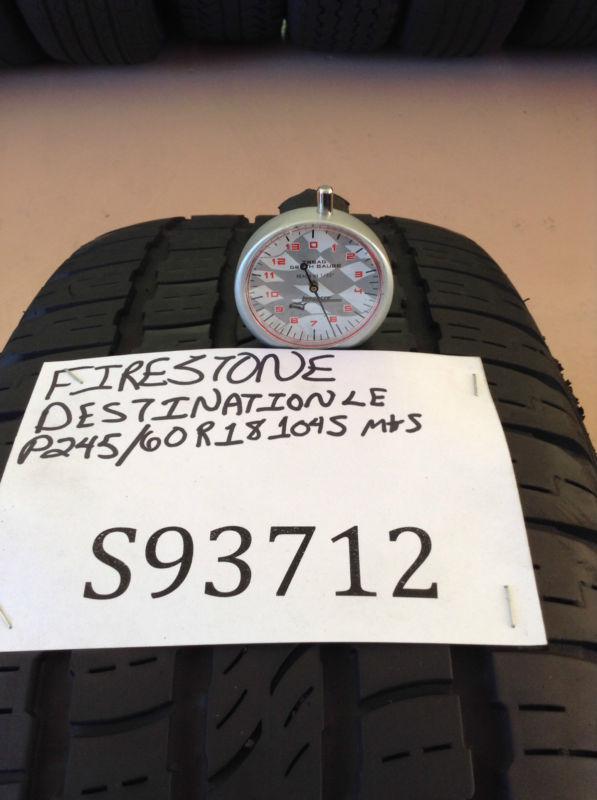 USED FIRESTONE DESTINATION LE P245/60R18 104S 245/60/18 245 60 18 S93712, US $69.71, image 4