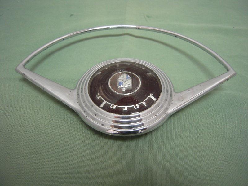 1946-1948 Lincoln V12 steering wheel horn ring 1947 hot rod/custom Ford/Mercury, US $41.01, image 5