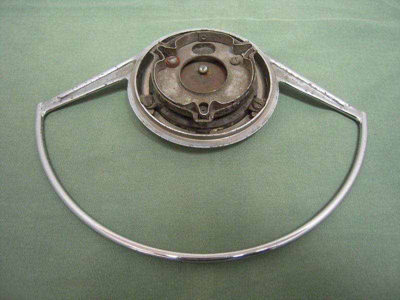 1946-1948 Lincoln V12 steering wheel horn ring 1947 hot rod/custom Ford/Mercury, US $41.01, image 6