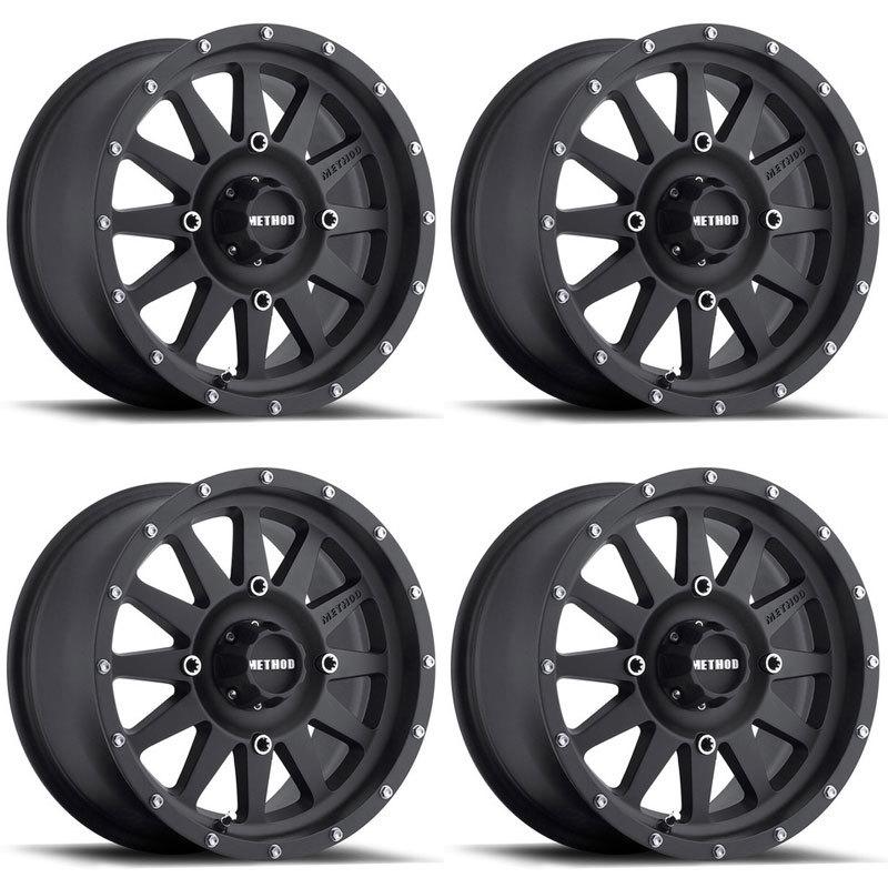 Buy Method UTV Wheels, 14"x7", Black, Fits Arctic Cat Wildcat, Set of 4