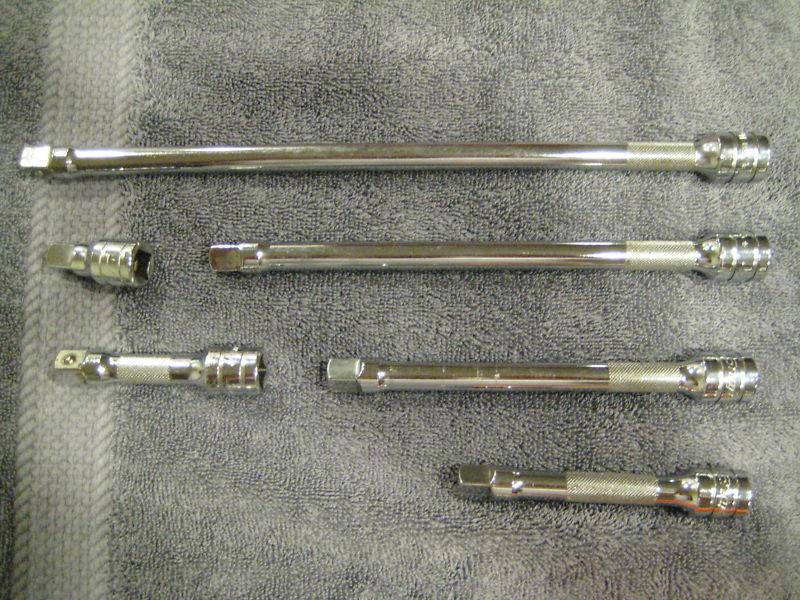 Buy NEW Snapon Tools 3/8" Drive 6 Piece Knurled Extension Set 206AFX