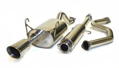 Yonaka honda civic 92-00 eg ek performance catback exhaust 2dr 4dr quiet muffler