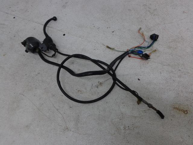 1979 honda cx500 cx 500 deluxe clutch lever perch and cable turn signal switch