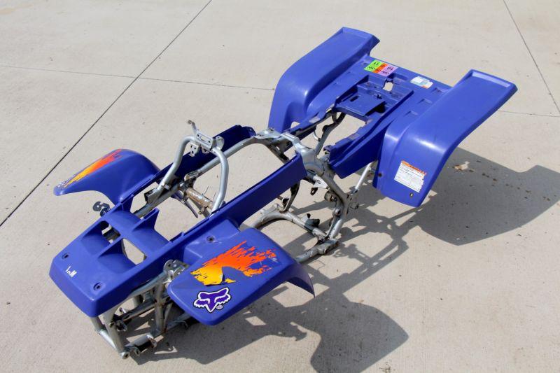 1987-2006 yamaha banshee fenders front & rear plastic uncut purple w-78