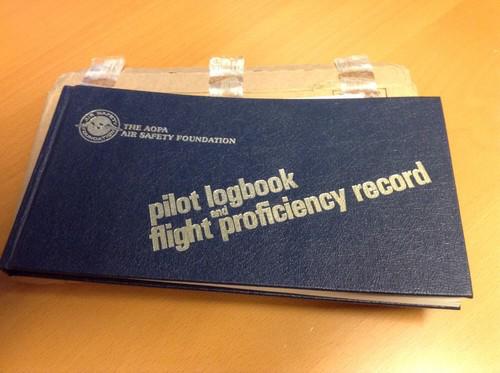 New aopa pilot logbook circa 1978 - unused!