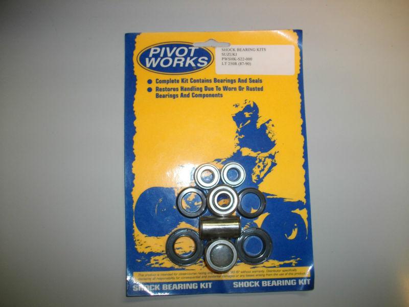 New pivot works shock bearing kit fits suzuki lt250r 87-90