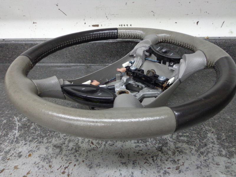 Ford Mustang Steering Wheel GT Grey Leather Wrapped Gray 99-04, US $89.99, image 2