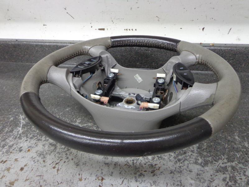 Ford Mustang Steering Wheel GT Grey Leather Wrapped Gray 99-04, US $89.99, image 3