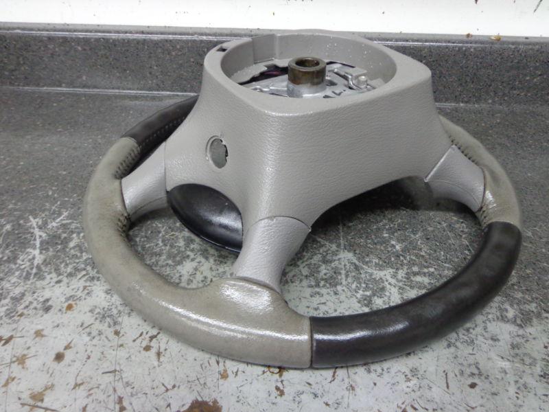 Ford Mustang Steering Wheel GT Grey Leather Wrapped Gray 99-04, US $89.99, image 6