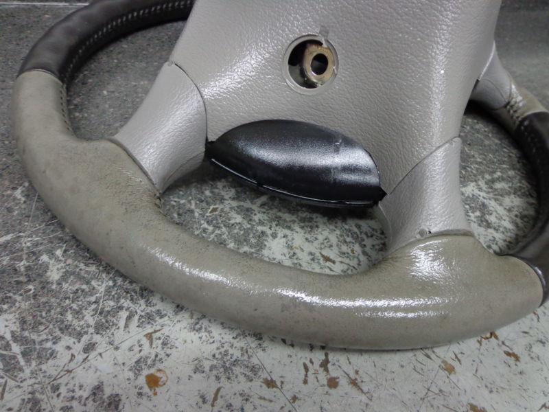 Ford Mustang Steering Wheel GT Grey Leather Wrapped Gray 99-04, US $89.99, image 7