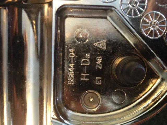 Newharley-davidson  speedo/instrament housing. p/n 55844-04.