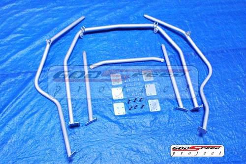 Godspeed 02-07 wrx sti ej20 ej25 turbo gdb gda 6point anti roll cage (bolt-on)