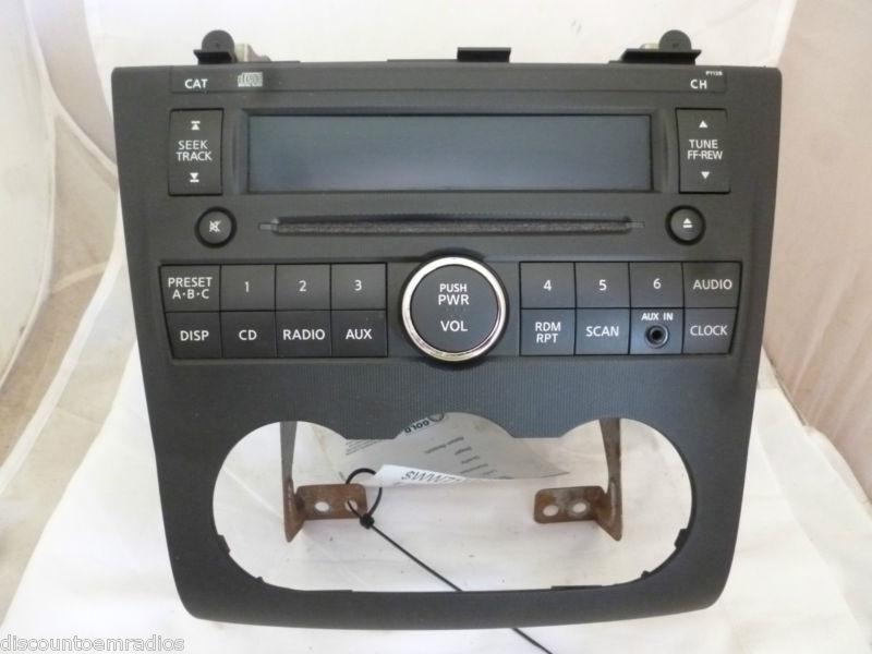 07-08 Nissan Altima Radio Cd Player PY13B 28185-ZN40A NB*, US $275.00, image 2