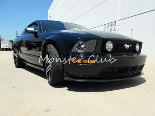 2005-2009 ford mustang v8-only cv3 durable polyurethane pu front bumper lip
