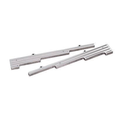 Billet spec ignition wire loom/separator ball-milled aluminum 8-9mm chevy/ford