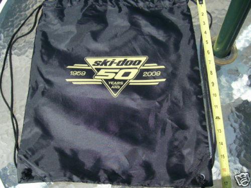 Ski-doo 50th anniversary backpack/carry bag *new*
