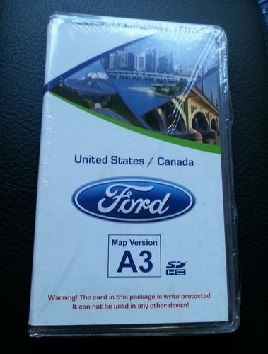 New sealed update ford navigation sd card version a3 oem nav ct4t-19h449-ab 