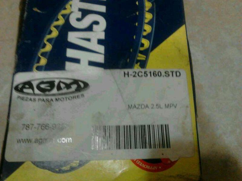 Ford mazda 01 mpv 2.5 duratec std hasting piston rings