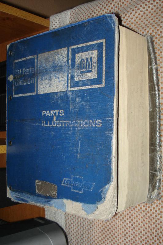 1979-1984 chevy c k g p parts book catalog truck set gmc original manuals 10-35