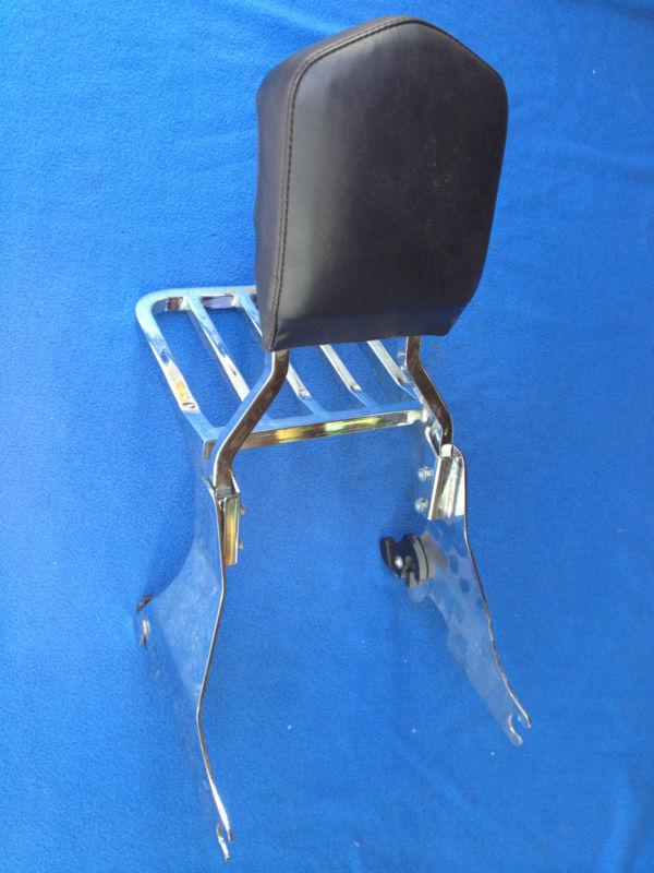 Buy Genuine 2006 Harley Quick Detach Luggage Rack Backrest Softail