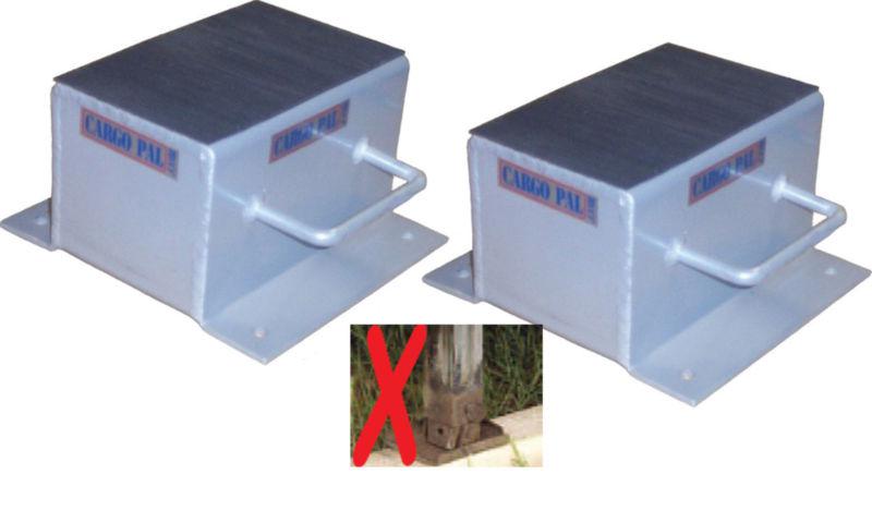 Cargopal cp662 (1pr)trailer pad w/compression load post for race trailers-save $