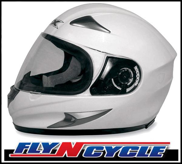 Buy AFX FX90 Solid Pearl White XS Full Face Motorcycle Helmet DOT ECE