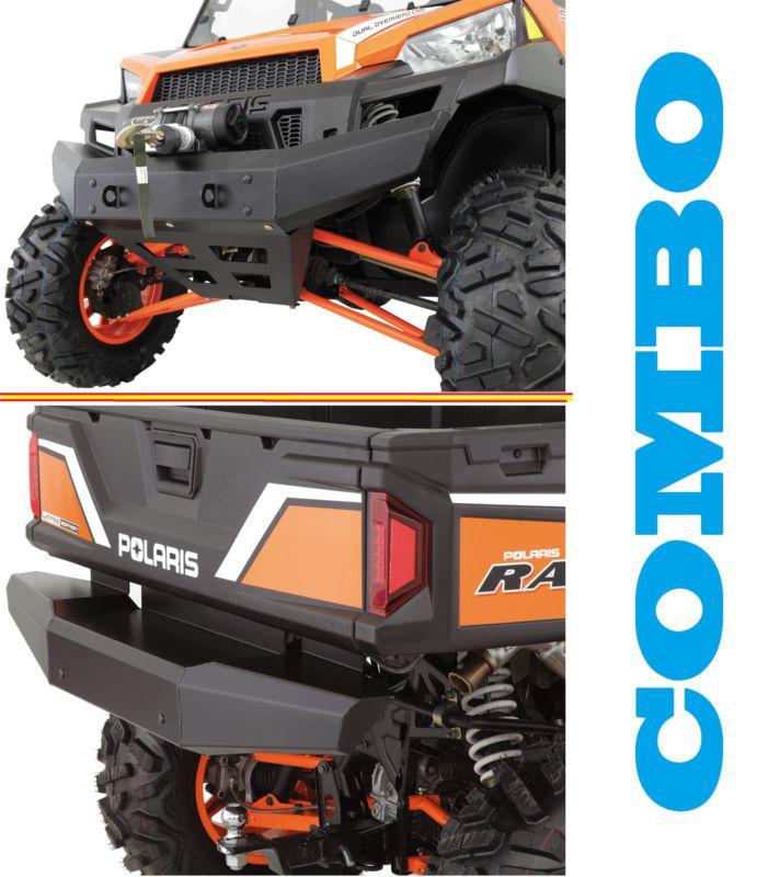 Buy POLARIS RANGER 900 XP FRONT BUMPER / BRUSH GUARD & REAR BUMPER