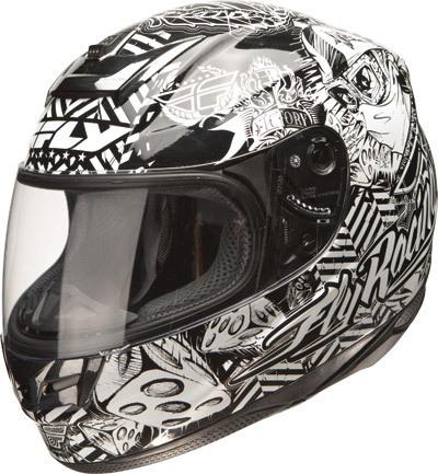 Fly paradigm winners circle helmetblack/white l 73-8021-4