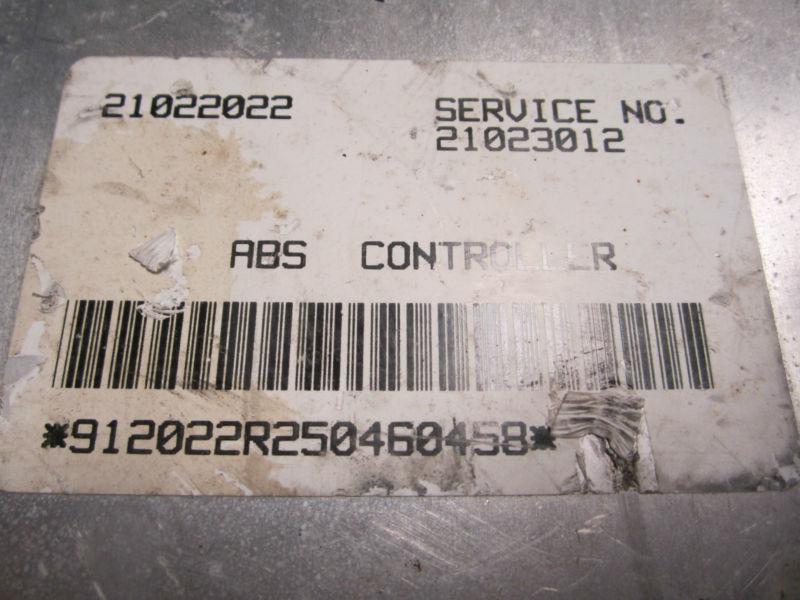 ABS MODULE 1995 SATURN S SERIES 21023012, US $21.95, image 2