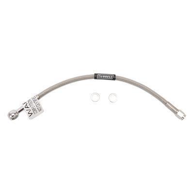 Brake line competition braided stainless 30" length 10mm banjo -3 an female